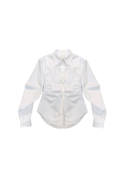 Camicia, bambina, logata.